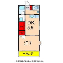 ベルメゾン高松の物件間取画像